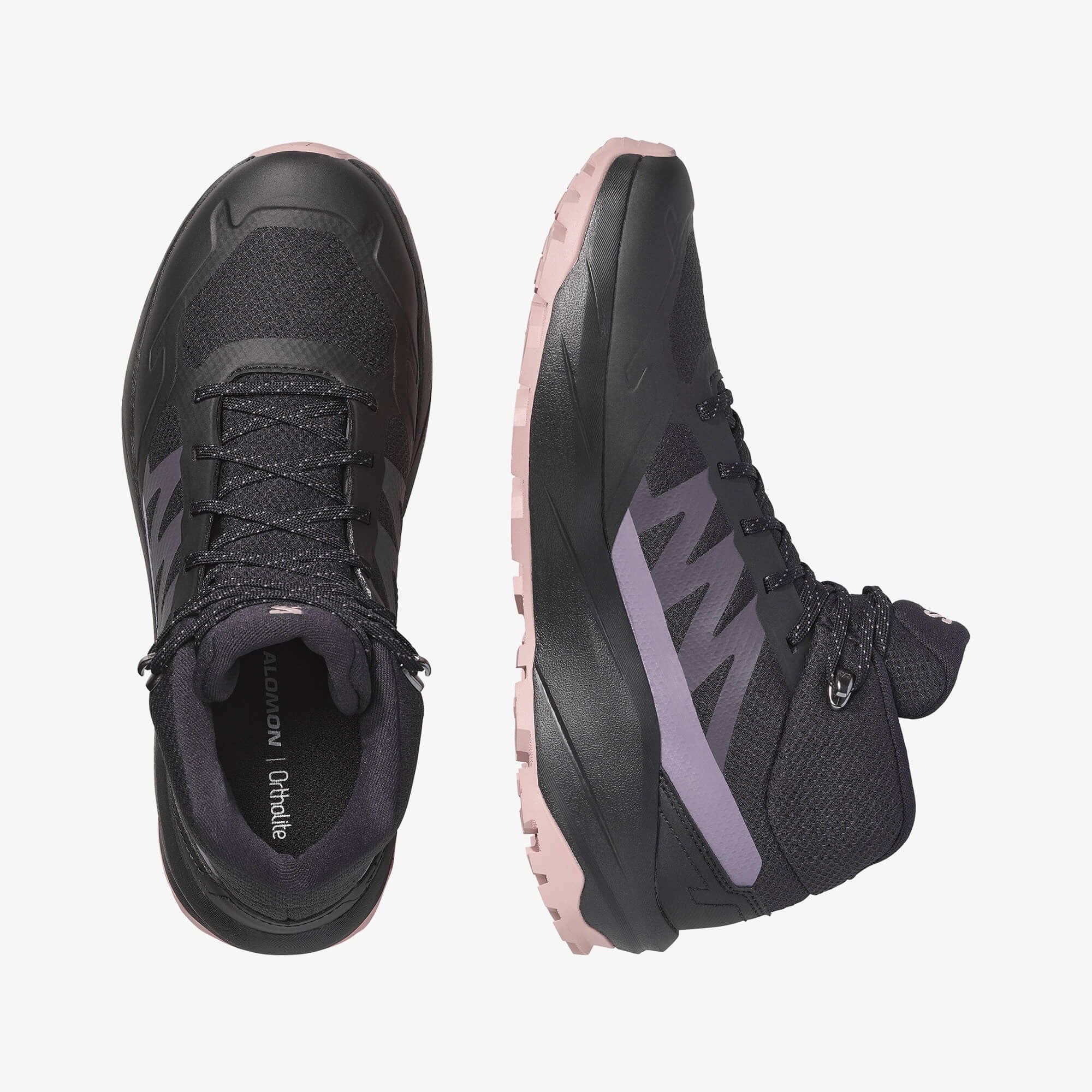 Salomon OUTSCAPE MID GORE-TEX Kadın Outdoor Botu Wrought Iron L45411600 - Black - L45411100 - image 2