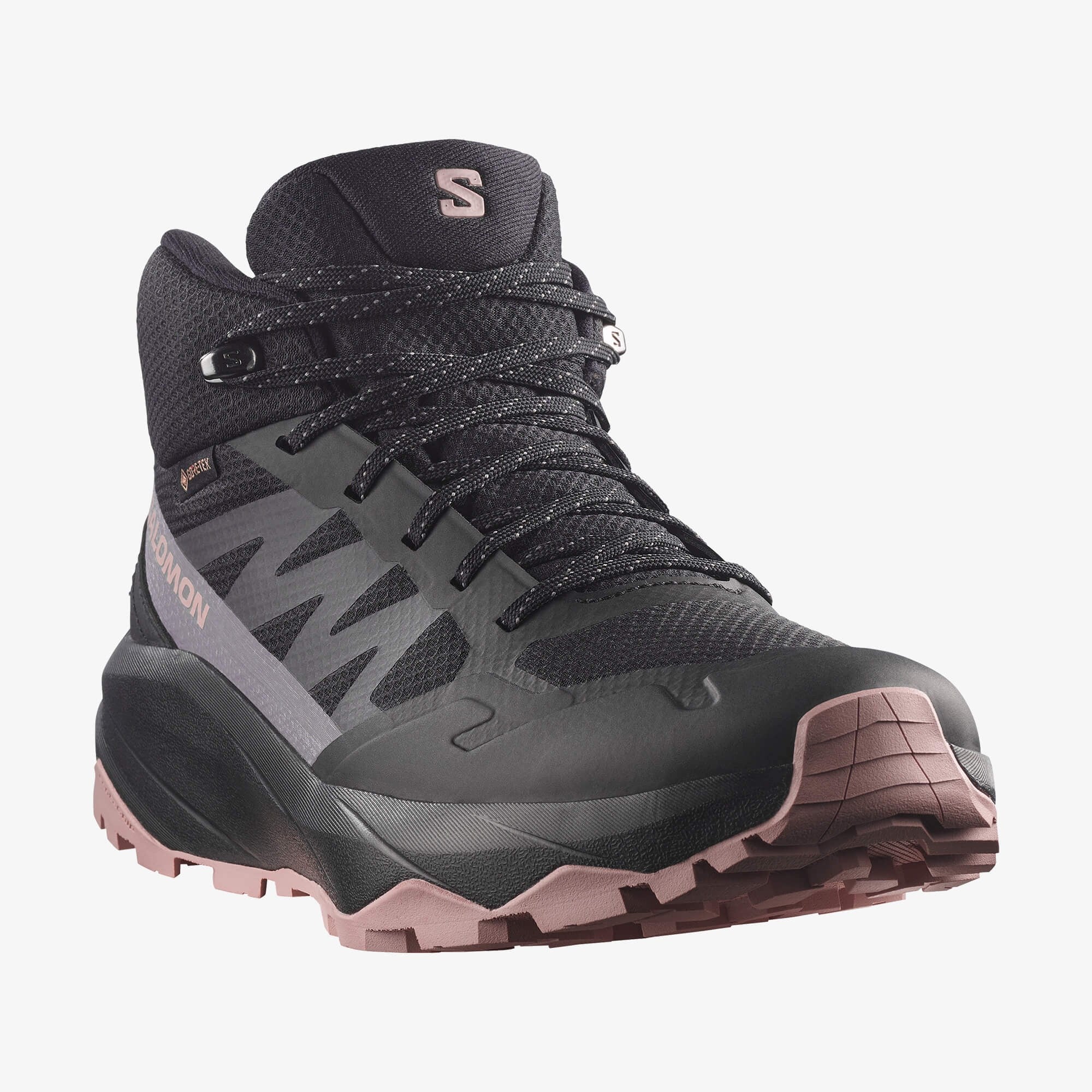 Salomon OUTSCAPE MID GORE-TEX Kadın Outdoor Botu Wrought Iron L45411600 - Black - L45411100 - image 4