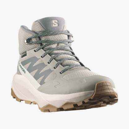 Salomon OUTSCAPE MID GORE-TEX Kadın Outdoor Botu Wrought Iron L45411600 - Wrought Iron - L45411600 - image 3