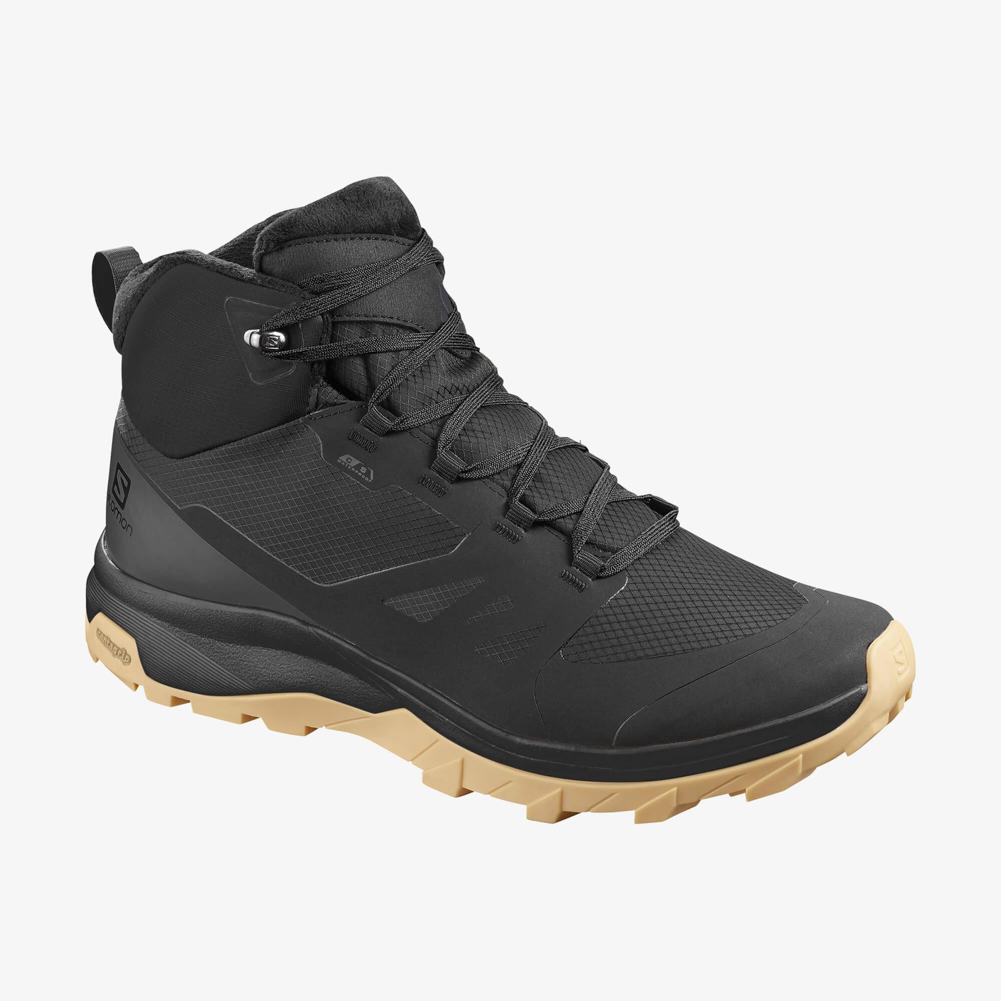 Salomon Outsnap Waterproof Erkek Outdoor Botu - Siyah - Outsnap Waterproof Erkek Outdoor Botu - Siyah - L40922000 - image 1