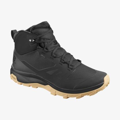 Salomon Outsnap Waterproof Erkek Outdoor Botu - Siyah - Outsnap Waterproof Erkek Outdoor Botu - Siyah - L40922000 - image 1