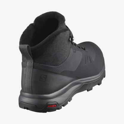 Salomon OUTSNAP WATERPROOF Kadın Outdoor Botu Etherea L47854100 - Outsnap Waterproof Erkek Outdoor Botu - Siyah - L41110100 - image 4