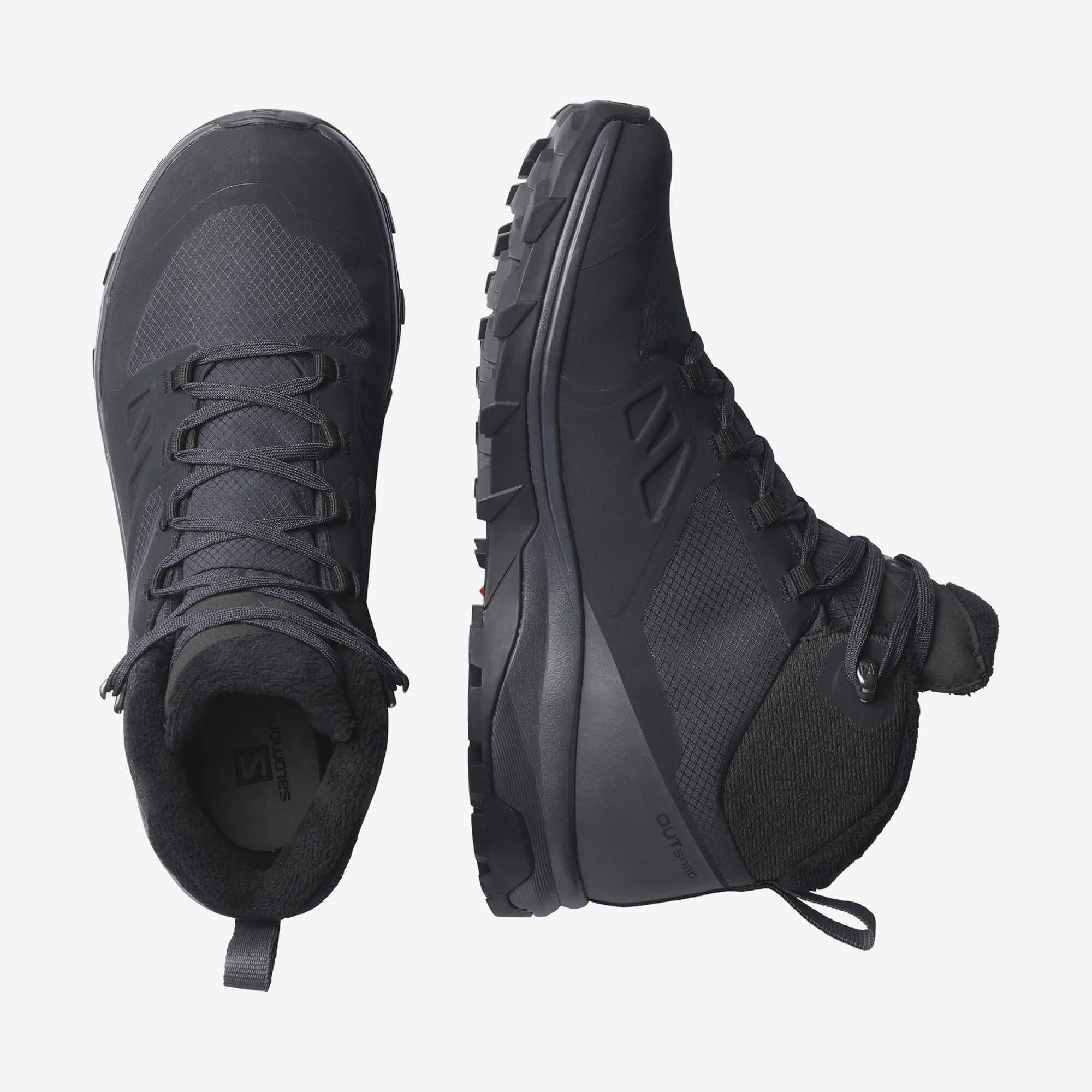 Salomon Outsnap Waterproof Erkek Outdoor Botu - Siyah - Outsnap Waterproof Erkek Outdoor Botu - Siyah - L41110100 - image 2