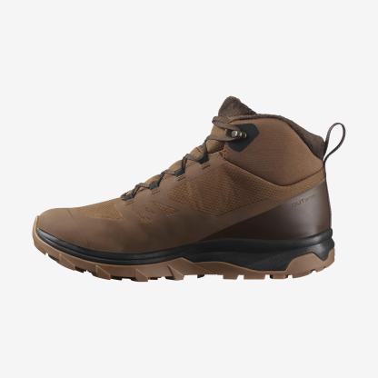Salomon Outsnap Waterproof Erkek Outdoor Botu - Kahve - Outsnap Waterproof Erkek Outdoor Botu - Kahve - L47685000 - image 3