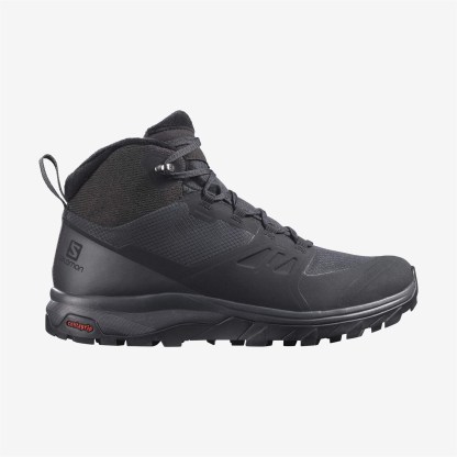 Salomon OUTSNAP WATERPROOF Kadın Outdoor Botu Etherea L47854100 - Outsnap Waterproof Erkek Outdoor Botu - Siyah - L41110100 - image 1