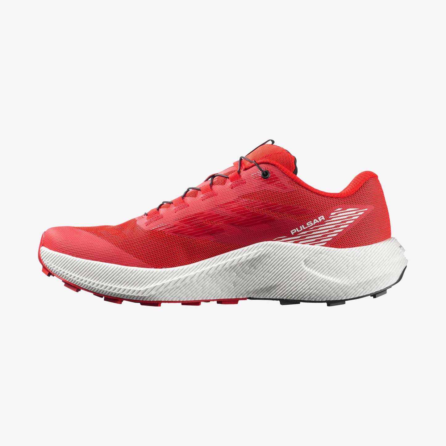 Salomon PULSAR Erkek Koşu Ayakkabısı Black L47975400 - Fiery Red - L49230100 - image 4