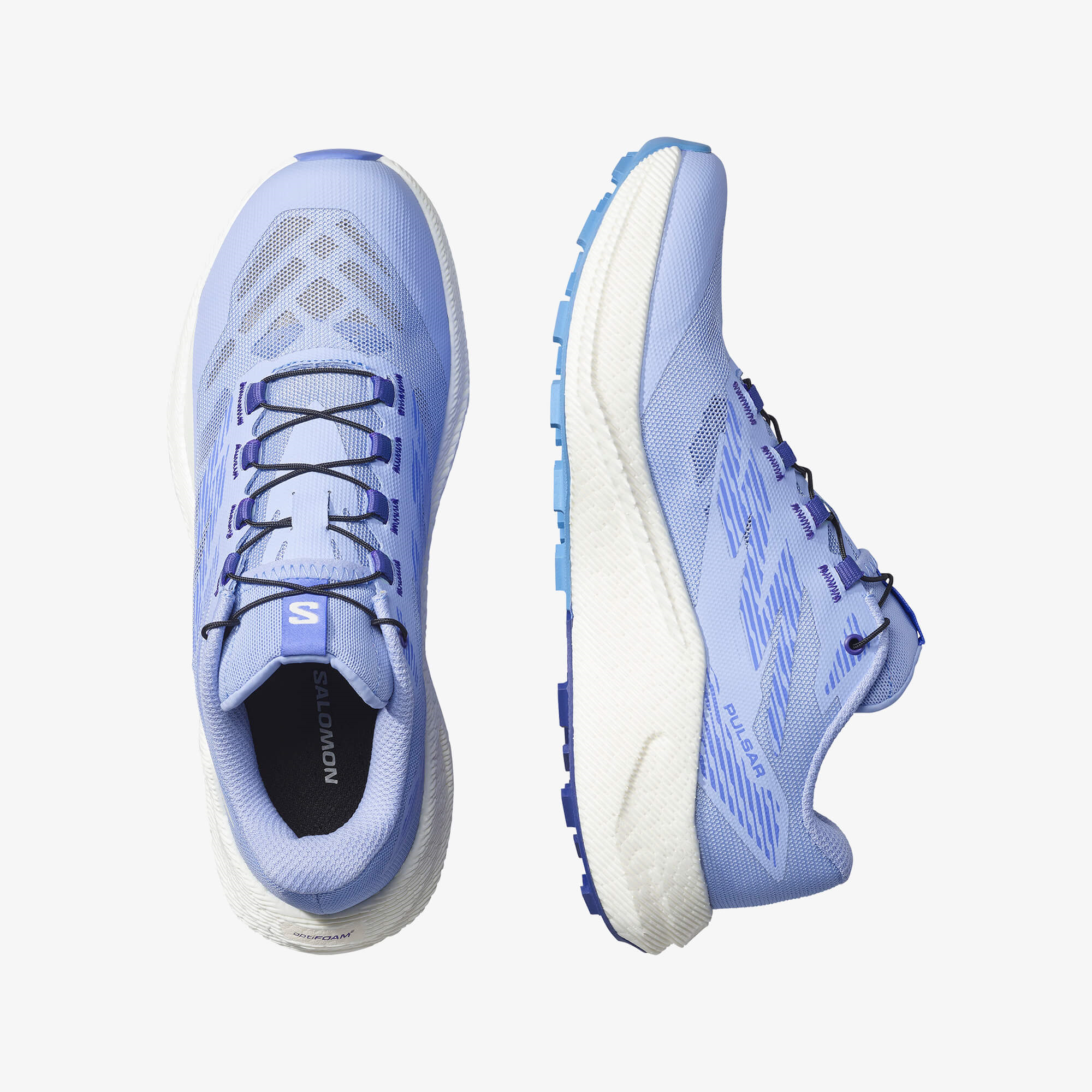 Salomon PULSAR Kadın Koşu Ayakkabısı Excalibur L47975500 - Brunnera Blue - L49230200 - image 2