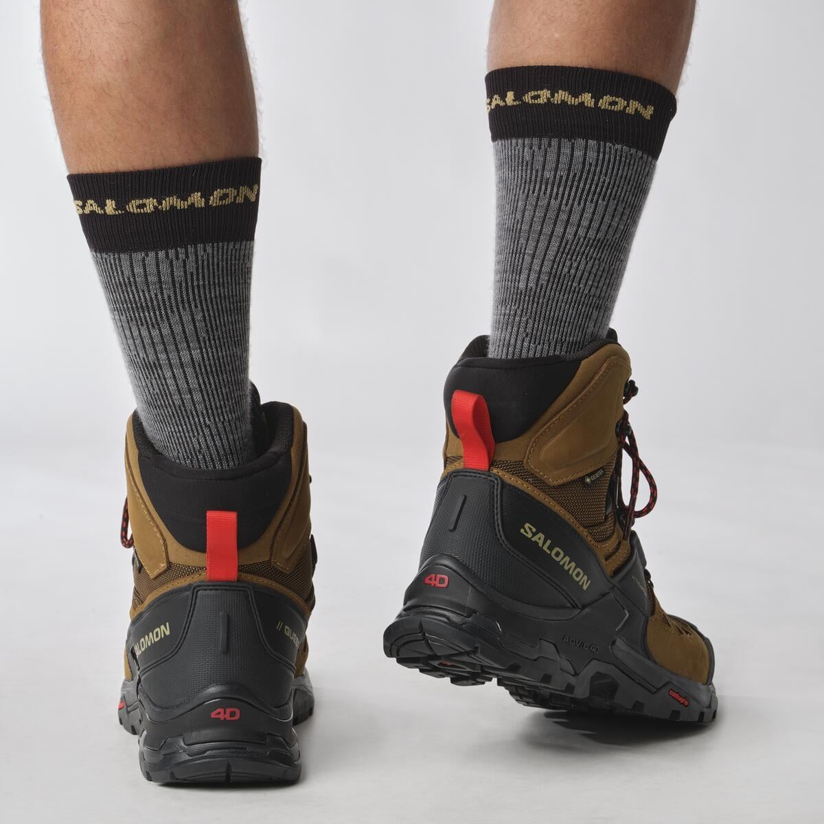 Salomon Quest 4 Gore-Tex Erkek Outdoor Botu - Kahve - Kahve - L47156400 - image 6