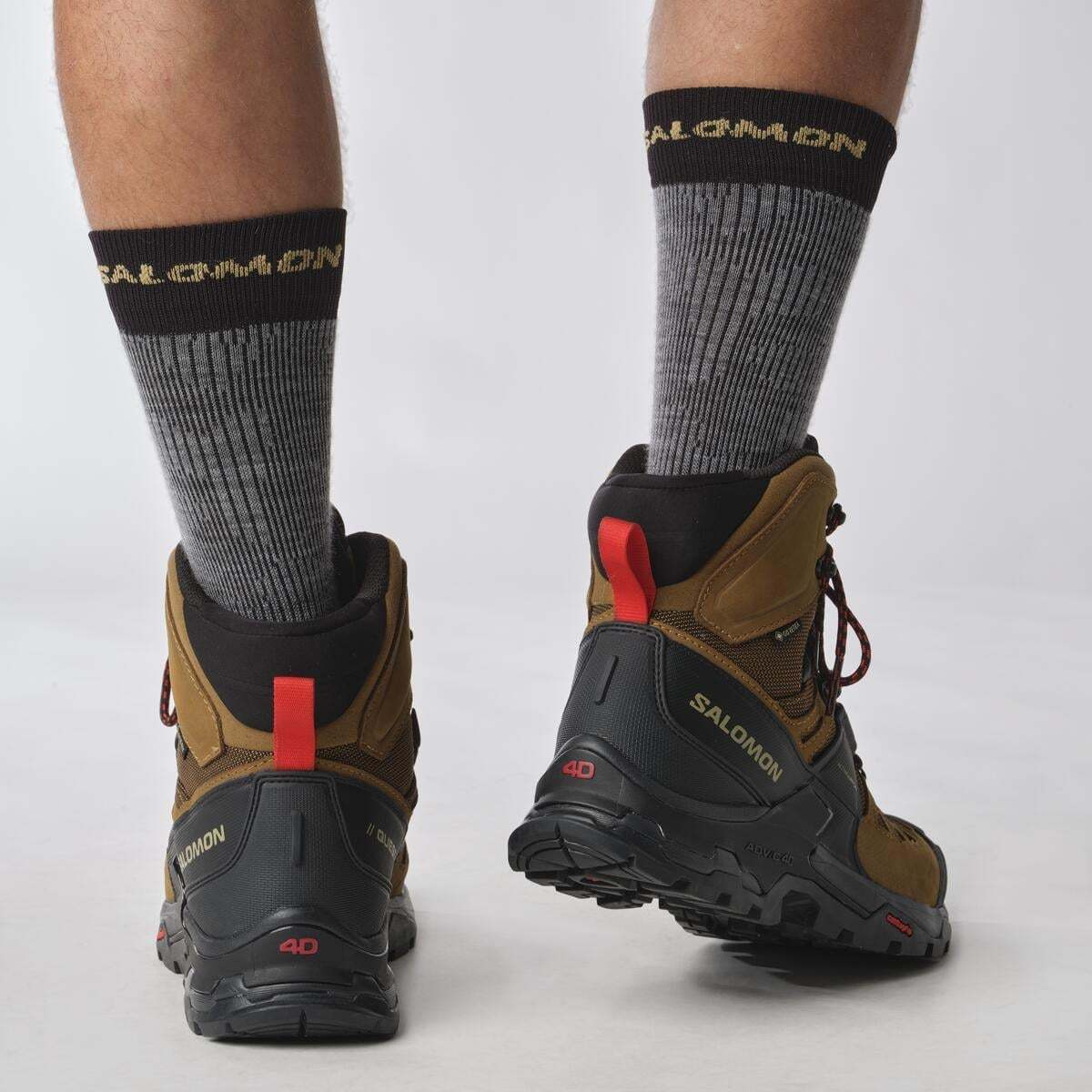 Salomon Quest 4 Gore-Tex Erkek Outdoor Botu - Kahve - Kahve - L47156400 - image 6