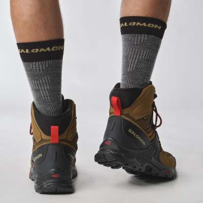 Salomon Quest 4 Gore-Tex Erkek Outdoor Botu - Kahve - Kahve - L47156400 - image 6
