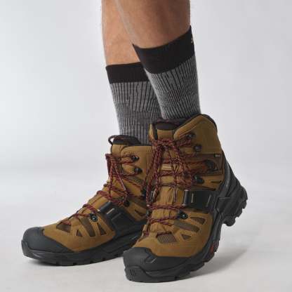 Salomon Quest 4 Gore-Tex Erkek Outdoor Botu - Kahve - Kahve - L47156400 - image 5