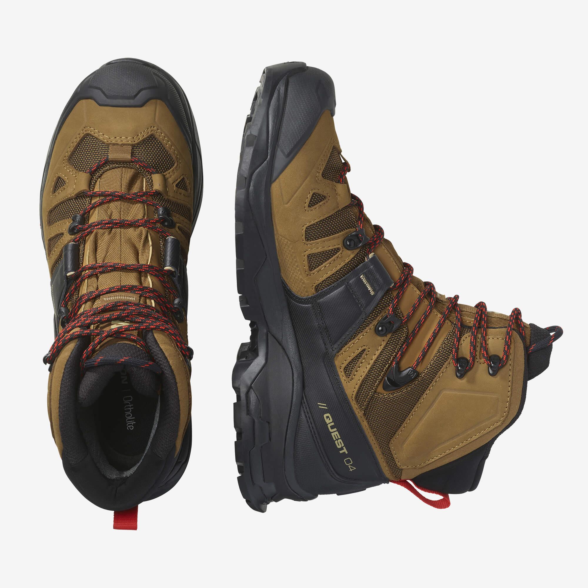 Salomon QUEST 4 GORE-TEX Erkek Outdoor Botu Kelp L47749900 - Kahve - L47156400 - image 2