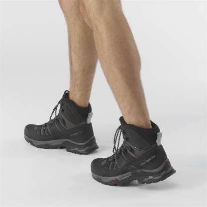 Salomon QUEST 4 GORE-TEX Erkek Outdoor Botu Kelp L47749900 - Siyah - L41292600 - image 6