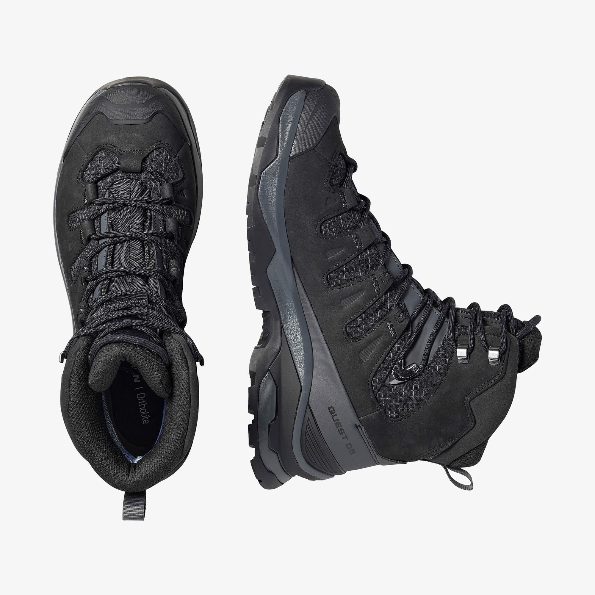 Salomon QUEST 5 GORE-TEX Erkek Outdoor Botu Black L47957100 - Asphalt - L49138400 - image 2
