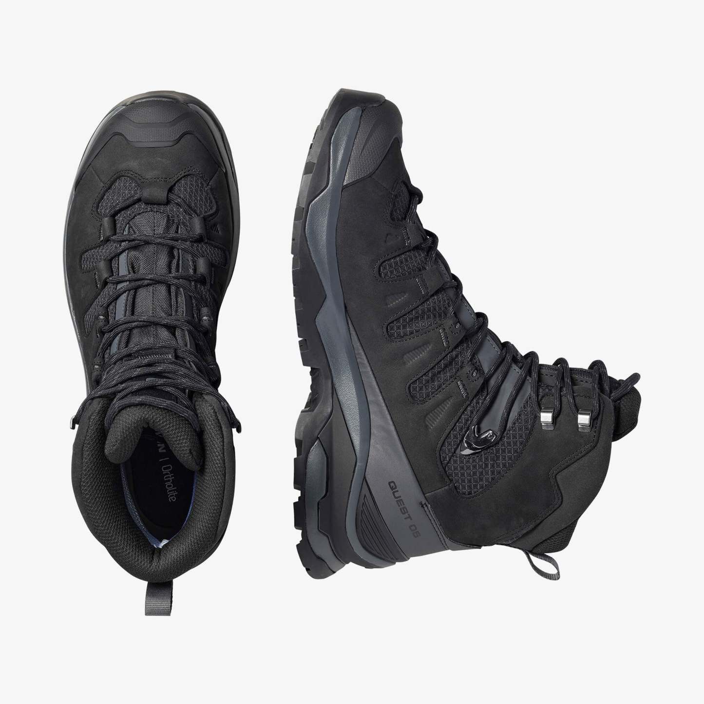Salomon QUEST 5 GORE-TEX Erkek Outdoor Botu Black L47957100 - Asphalt - L49138400 - image 2