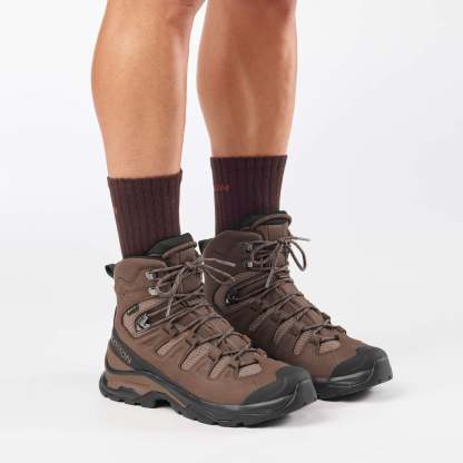 Salomon QUEST 5 GORE-TEX Erkek Outdoor Botu Black L47957100 - Dark Earth - L49138500 - image 7