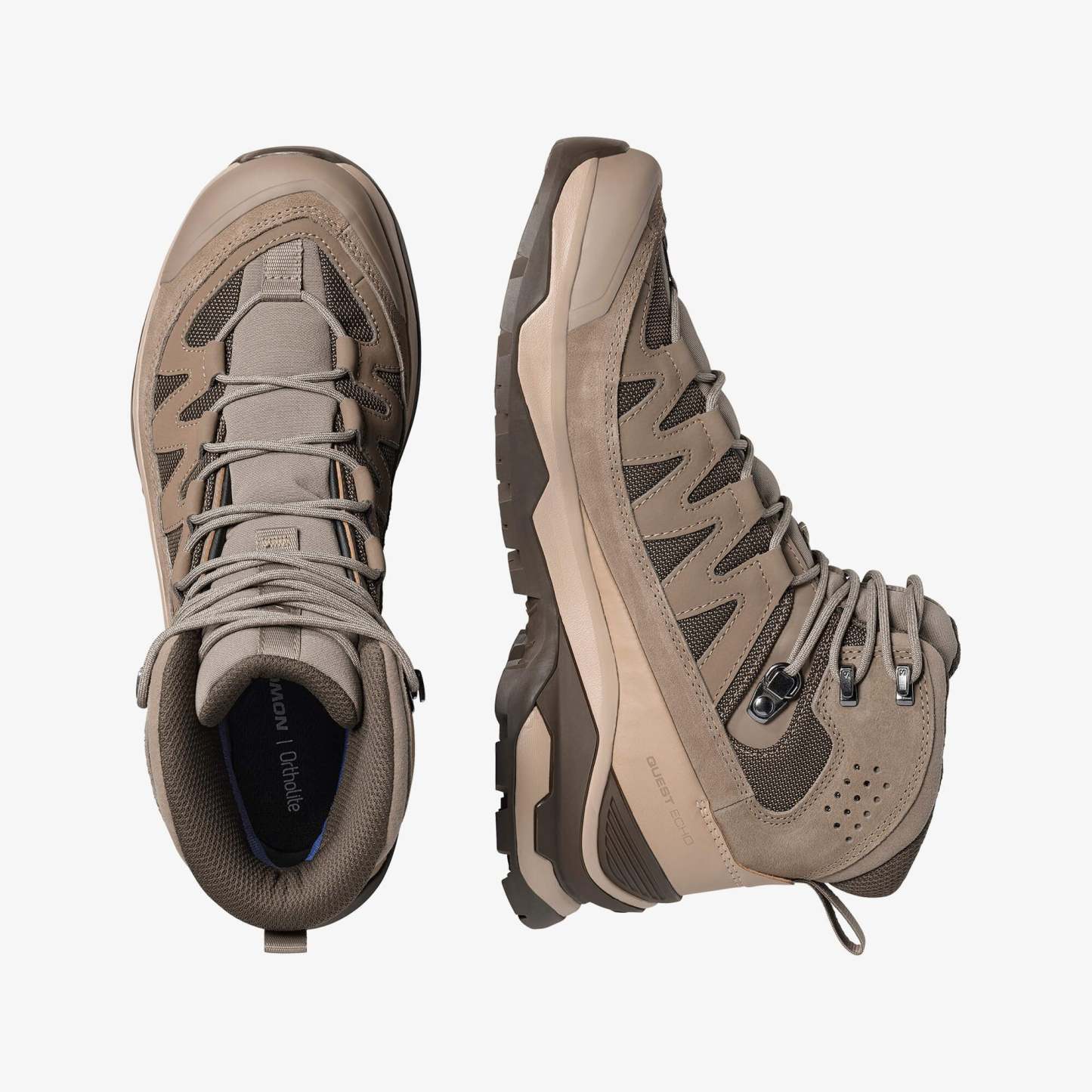 Salomon QUEST ECHO GORE-TEX Erkek Outdoor Botu Walnut L49146400 - Walnut - L49146400 - image 2