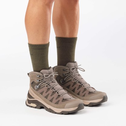 Salomon QUEST ECHO GORE-TEX Erkek Outdoor Botu Walnut L49146400 - Walnut - L49146400 - image 7