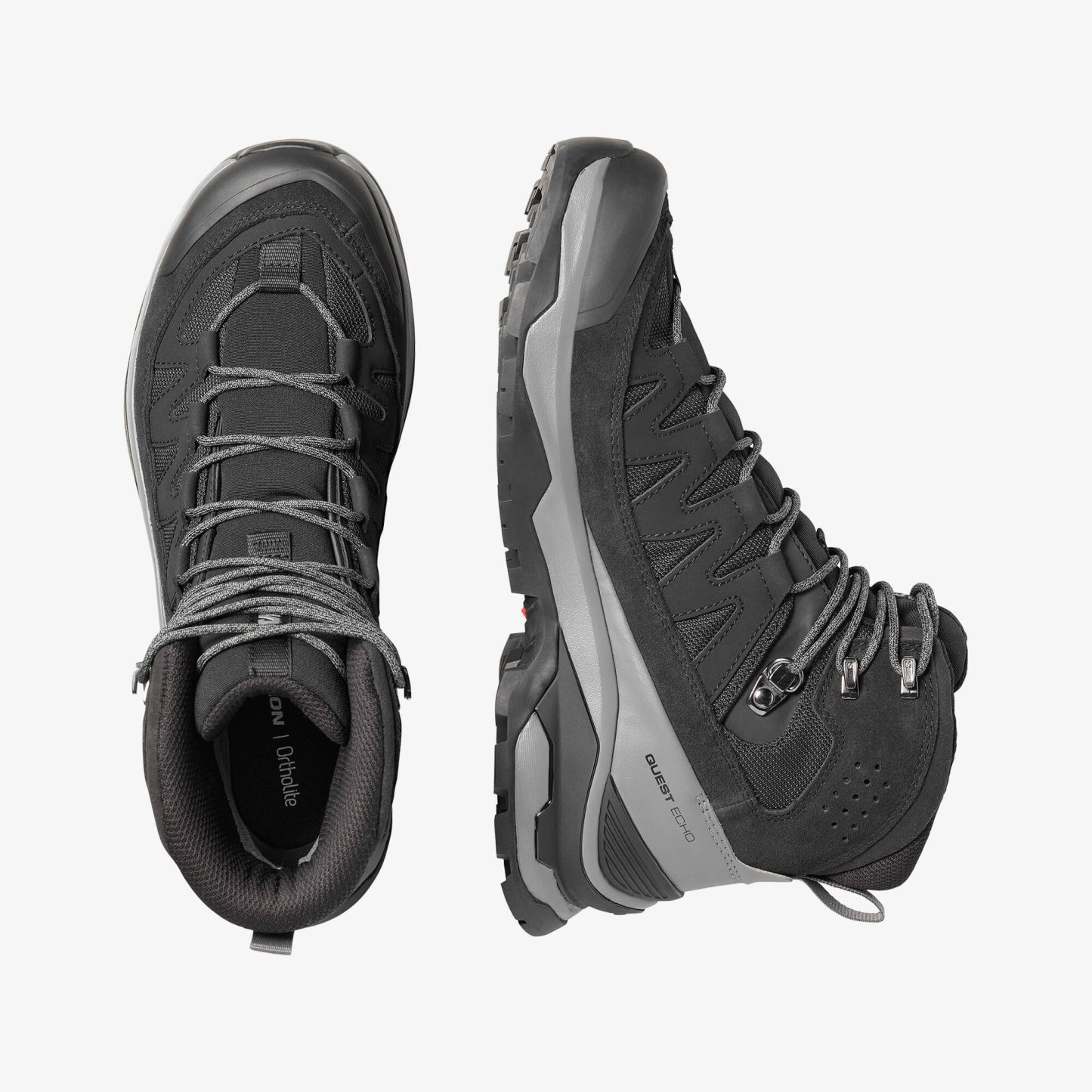 Salomon QUEST ECHO GORE-TEX Erkek Outdoor Botu Walnut L49146400 - Black - L49212700 - image 2