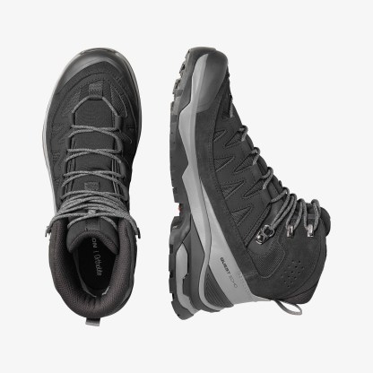 Salomon QUEST ECHO GORE-TEX Erkek Outdoor Botu Walnut L49146400 - Black - L49212700 - image 2