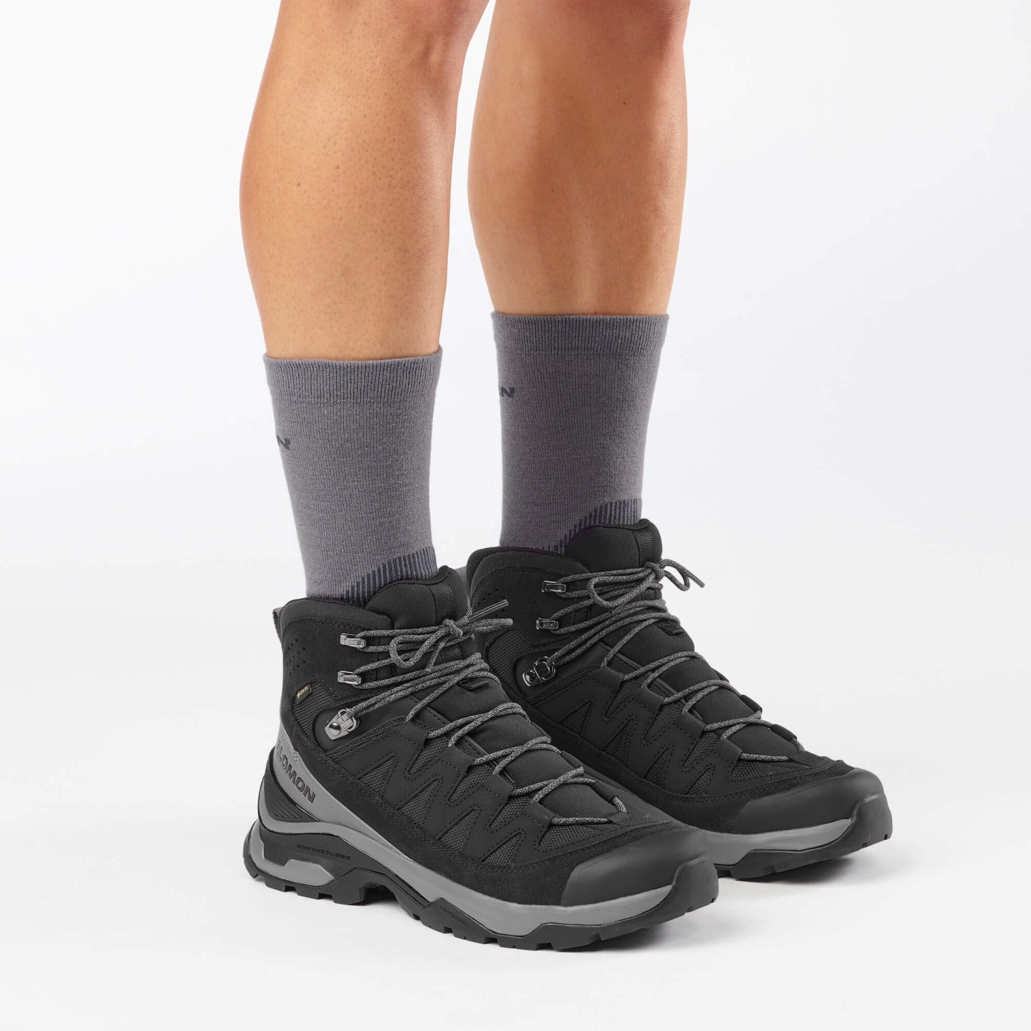 Salomon QUEST ECHO GORE-TEX Erkek Outdoor Botu Walnut L49146400 - Black - L49212700 - image 4