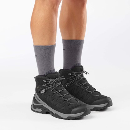 Salomon QUEST ECHO GORE-TEX Erkek Outdoor Botu Walnut L49146400 - Black - L49212700 - image 4