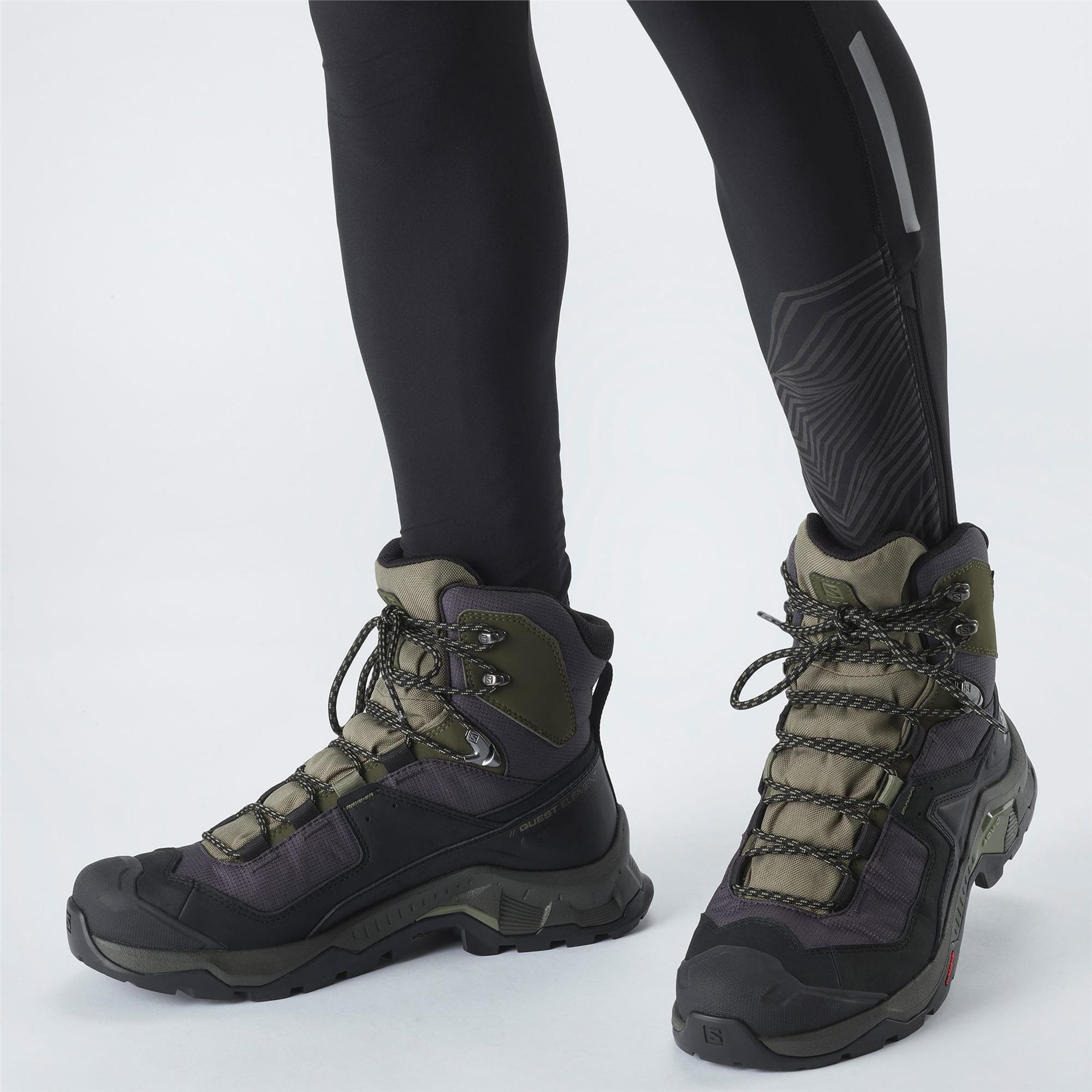 Salomon Quest Element Gore-Tex Erkek Outdoor Botu - Yeşil - Yeşil - L41457100 - image 4