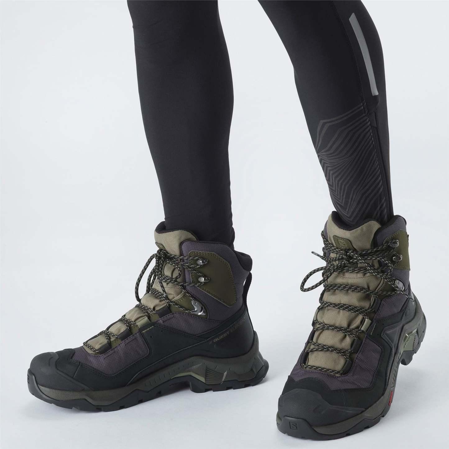 Salomon Quest Element Gore-Tex Erkek Outdoor Botu - Yeşil - Yeşil - L41457100 - image 4