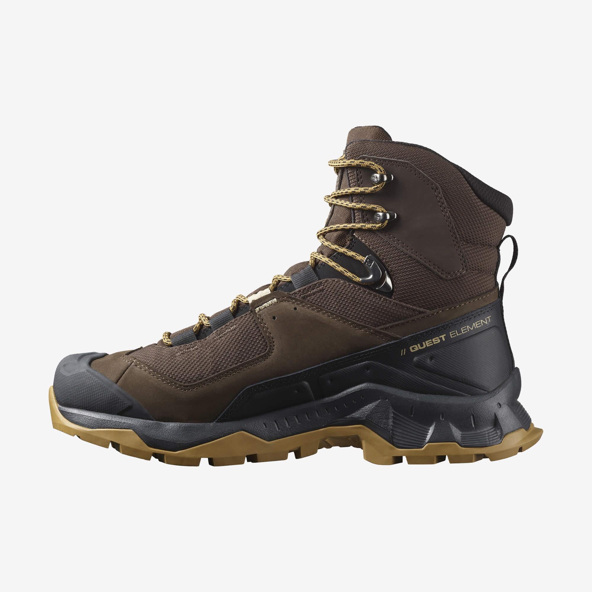 Salomon Quest Element Gore-Tex Erkek Outdoor Botu - Yeşil - Kahve - L47216100 - image 3
