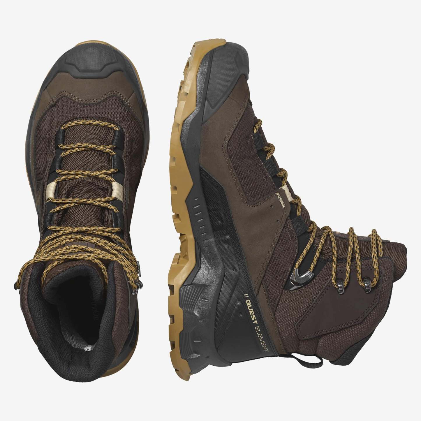 Salomon Quest Element Gore-Tex Erkek Outdoor Botu - Yeşil - Kahve - L47216100 - image 2