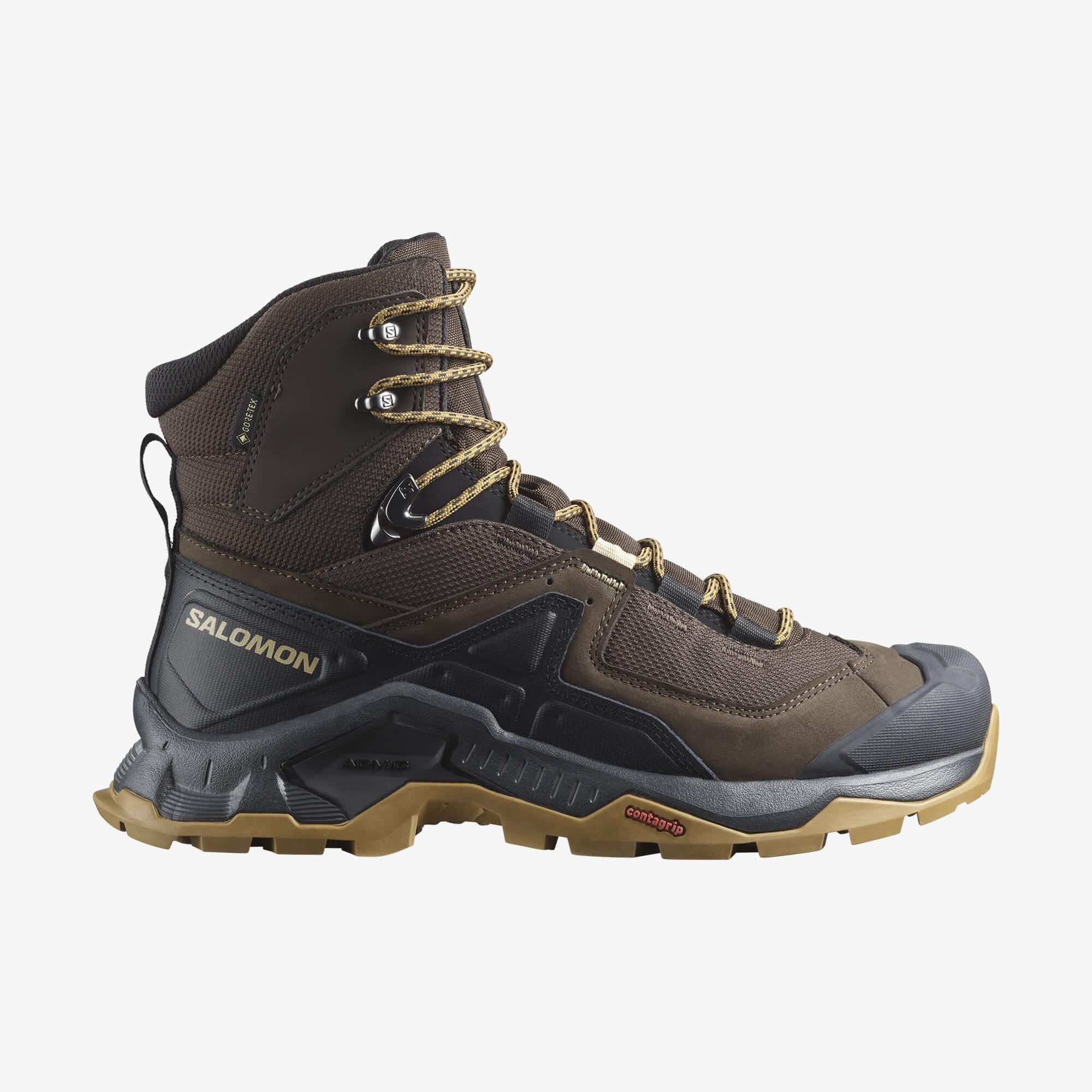 Salomon Quest Element Gore-Tex Erkek Outdoor Botu - Yeşil - Kahve - L47216100 - image 1