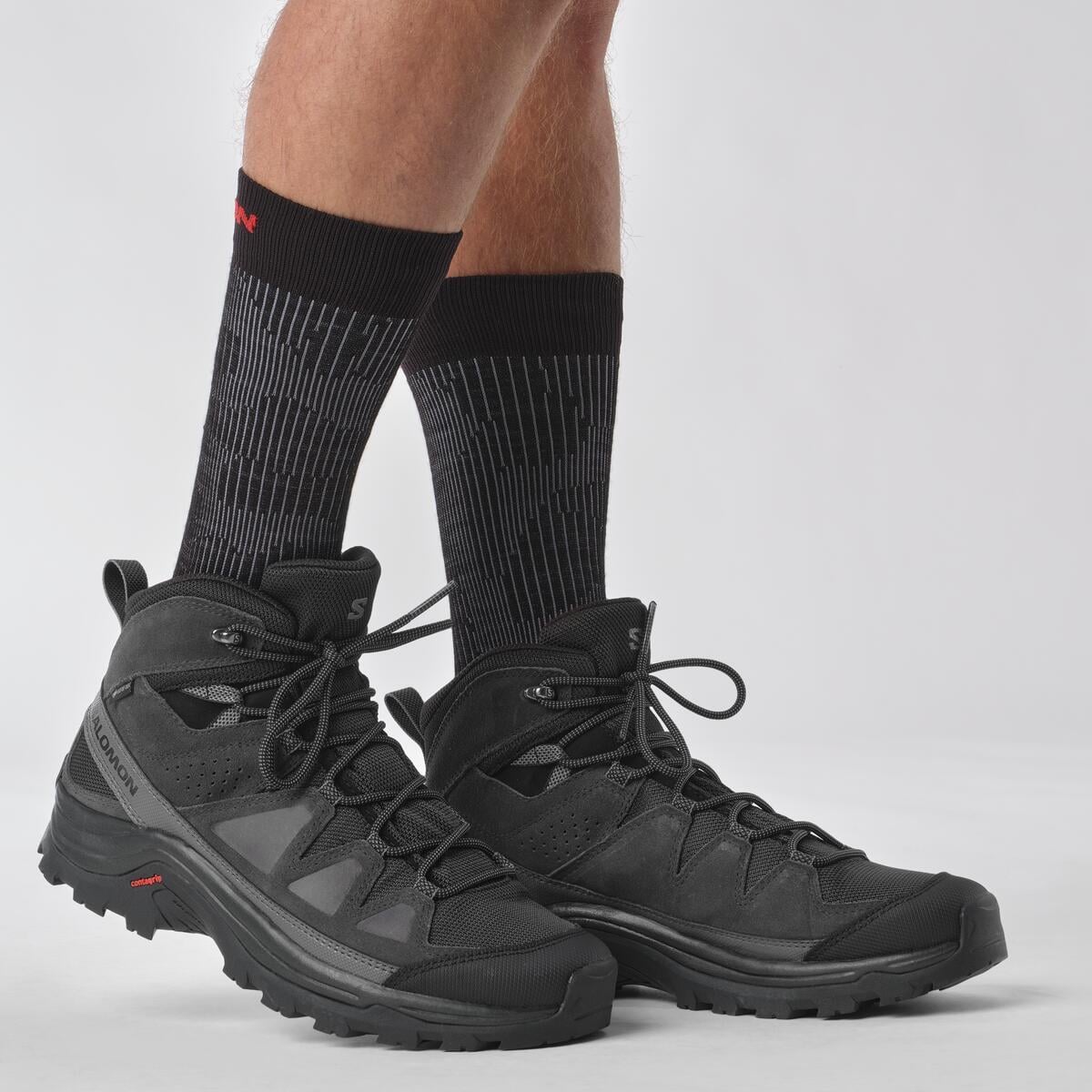 Salomon Quest Rove Gore-Tex Erkek Outdoor Botu - Kahve - Siyah - L47181300 - image 5
