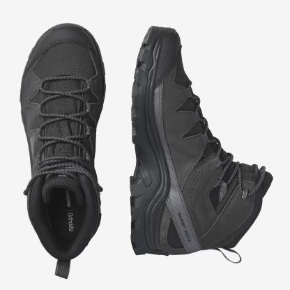 Salomon Quest Rove Gore-Tex Erkek Outdoor Botu - Siyah - Siyah - L47181300 - image 2