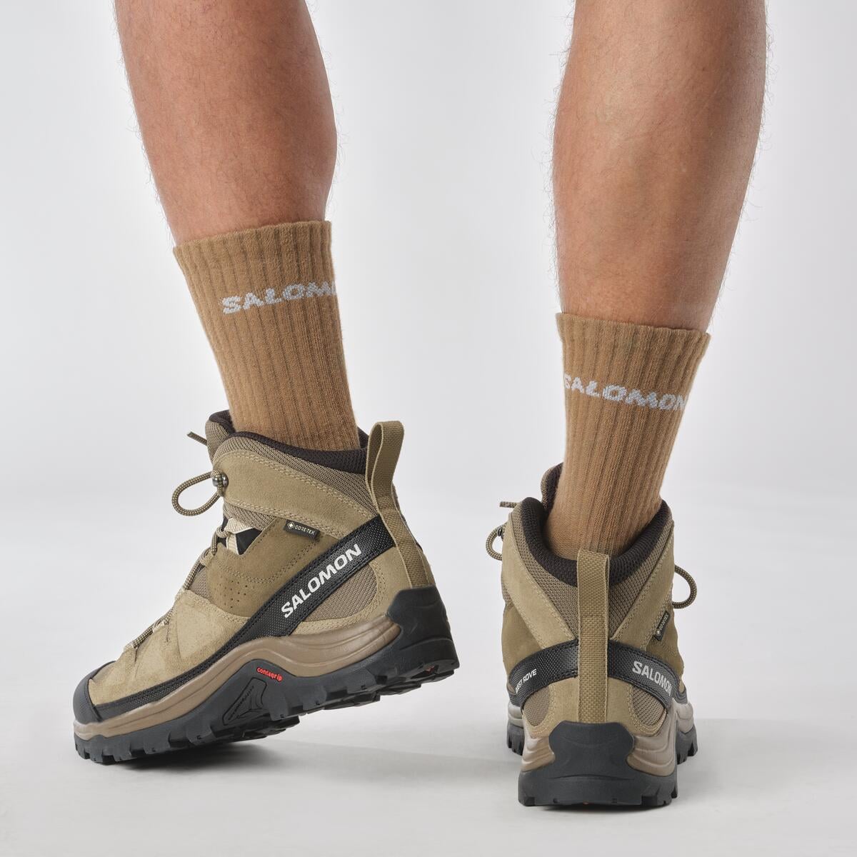 Salomon Quest Rove Gore-Tex Erkek Outdoor Botu - Kahve - Kahve - L47181400 - image 6