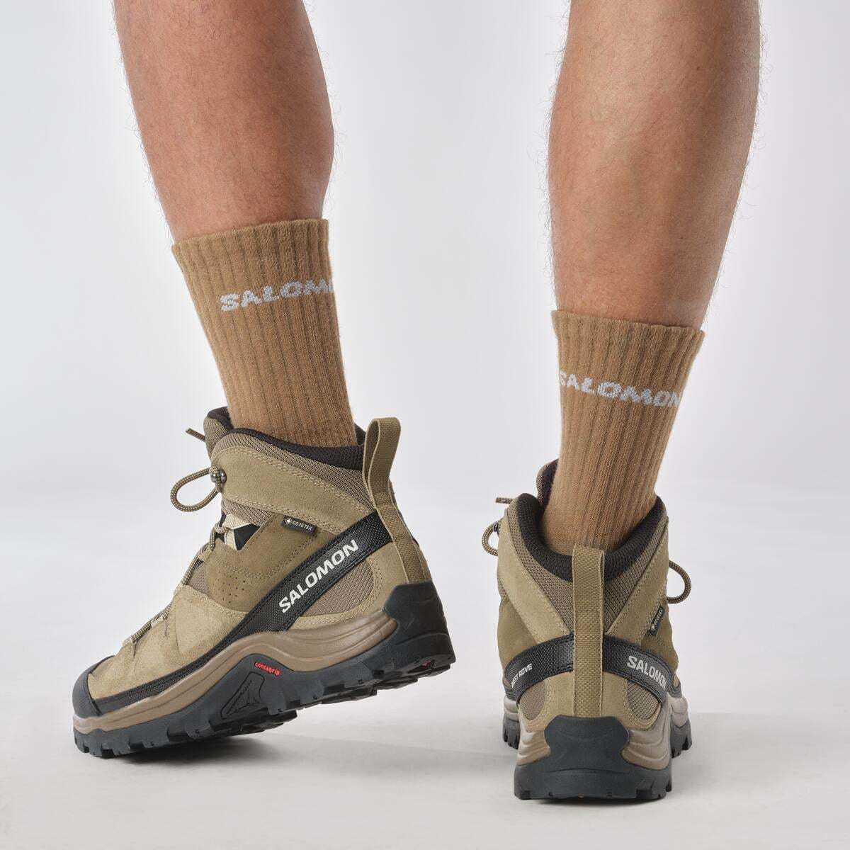 Salomon Quest Rove Gore-Tex Erkek Outdoor Botu - Kahve - Kahve - L47181400 - image 6