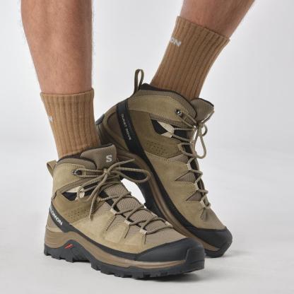 Salomon Quest Rove Gore-Tex Erkek Outdoor Botu - Kahve - Kahve - L47181400 - image 5