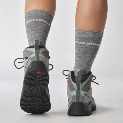 Salomon Quest Rove Gore-Tex Kadın Outdoor Botu - Mavi - Mavi - L47181600 - image 8