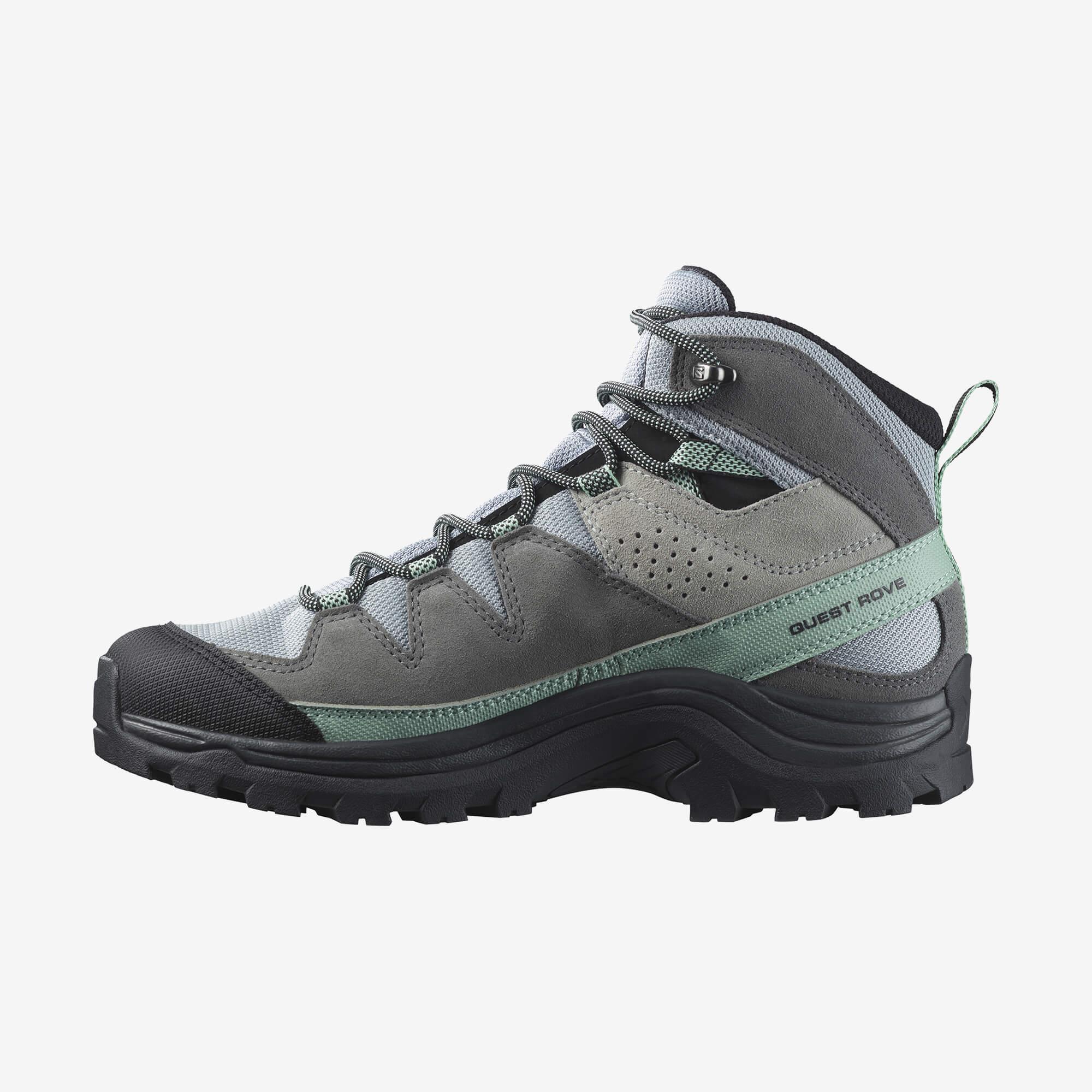 Salomon Quest Rove Gore-Tex Kadın Outdoor Botu - Mavi - Mavi - L47181600 - image 3