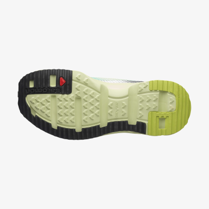 Salomon RX MOC 3.0 SEASONAL Unisex Sneaker Black L47758800 - Clearly Aqua - L49105100 - image 4
