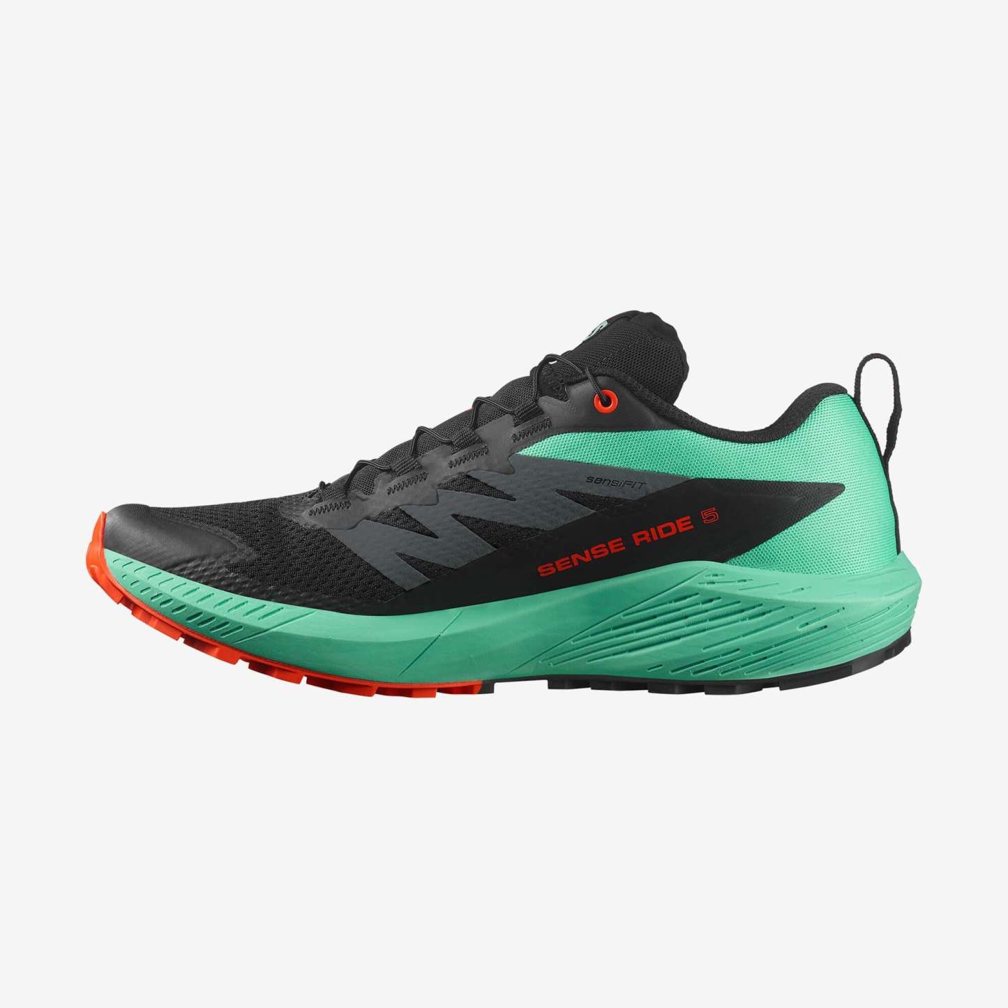 Salomon Sense Ride 5 Erkek Koşu Ayakkabısı - Siyah - Siyah [L47698200] - L47698200 - image 3