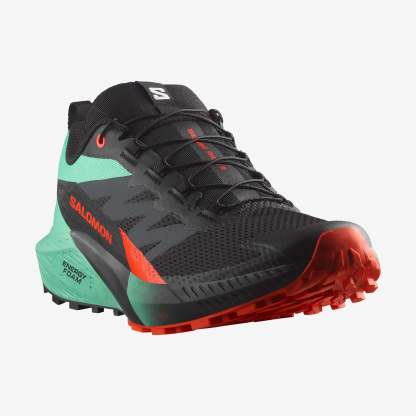 Salomon Sense Ride 5 Erkek Koşu Ayakkabısı - Siyah - Siyah [L47698200] - L47698200 - image 5