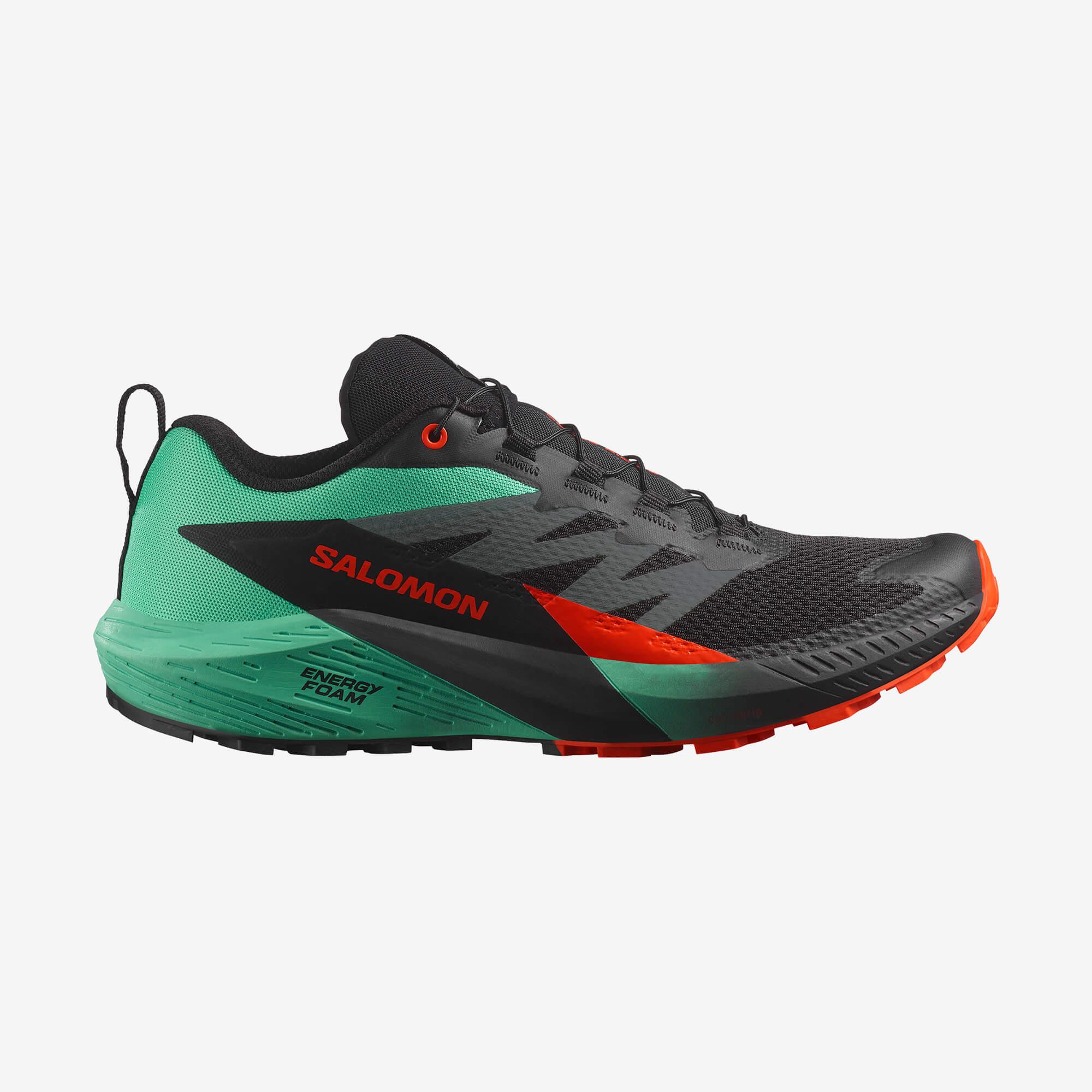 Salomon Sense Ride 5 Erkek Koşu Ayakkabısı - Siyah - Siyah [L47698200] - L47698200 - image 1