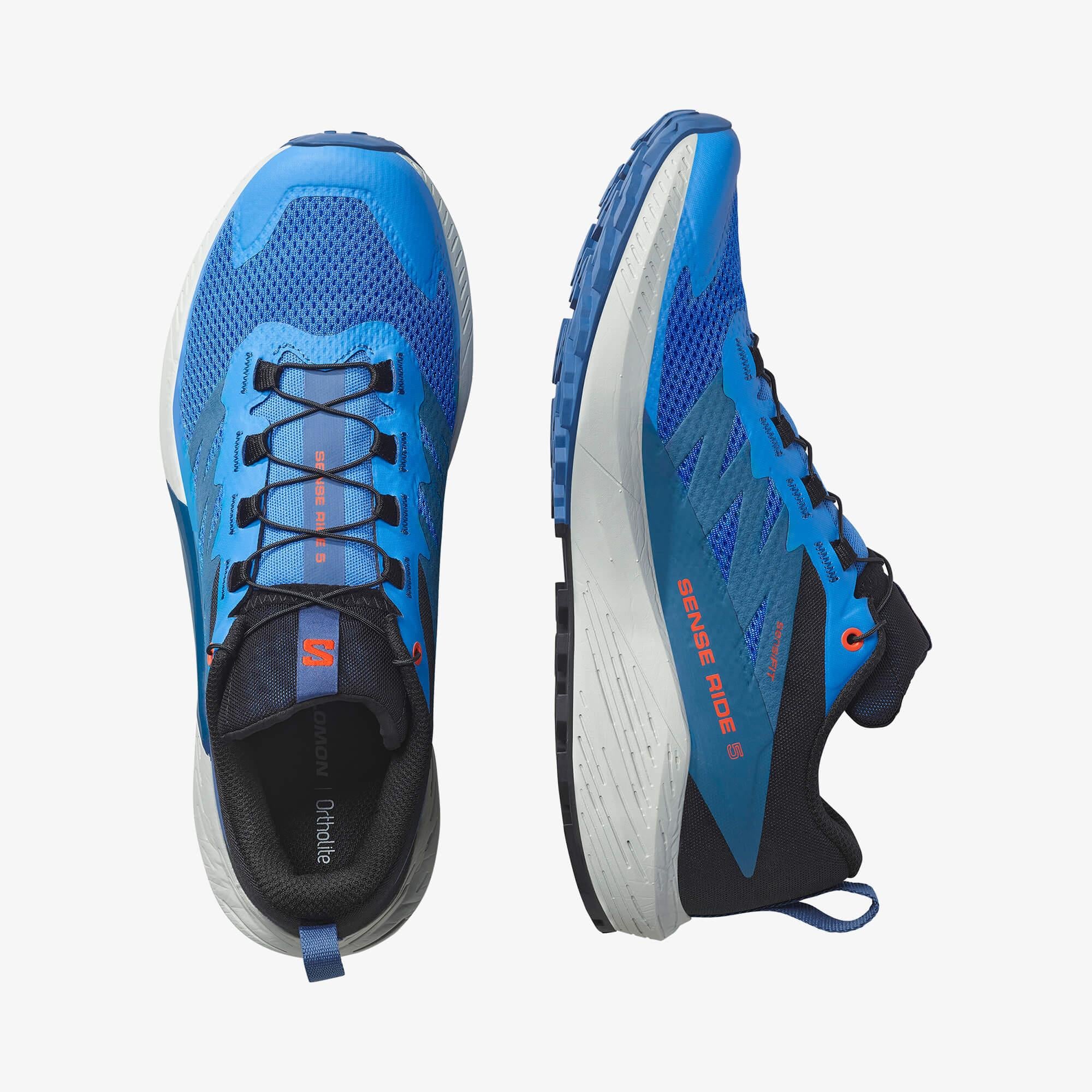 Salomon Sense Ride 5 Erkek Koşu Ayakkabısı - Siyah - L47808600 - L47808600 - image 2