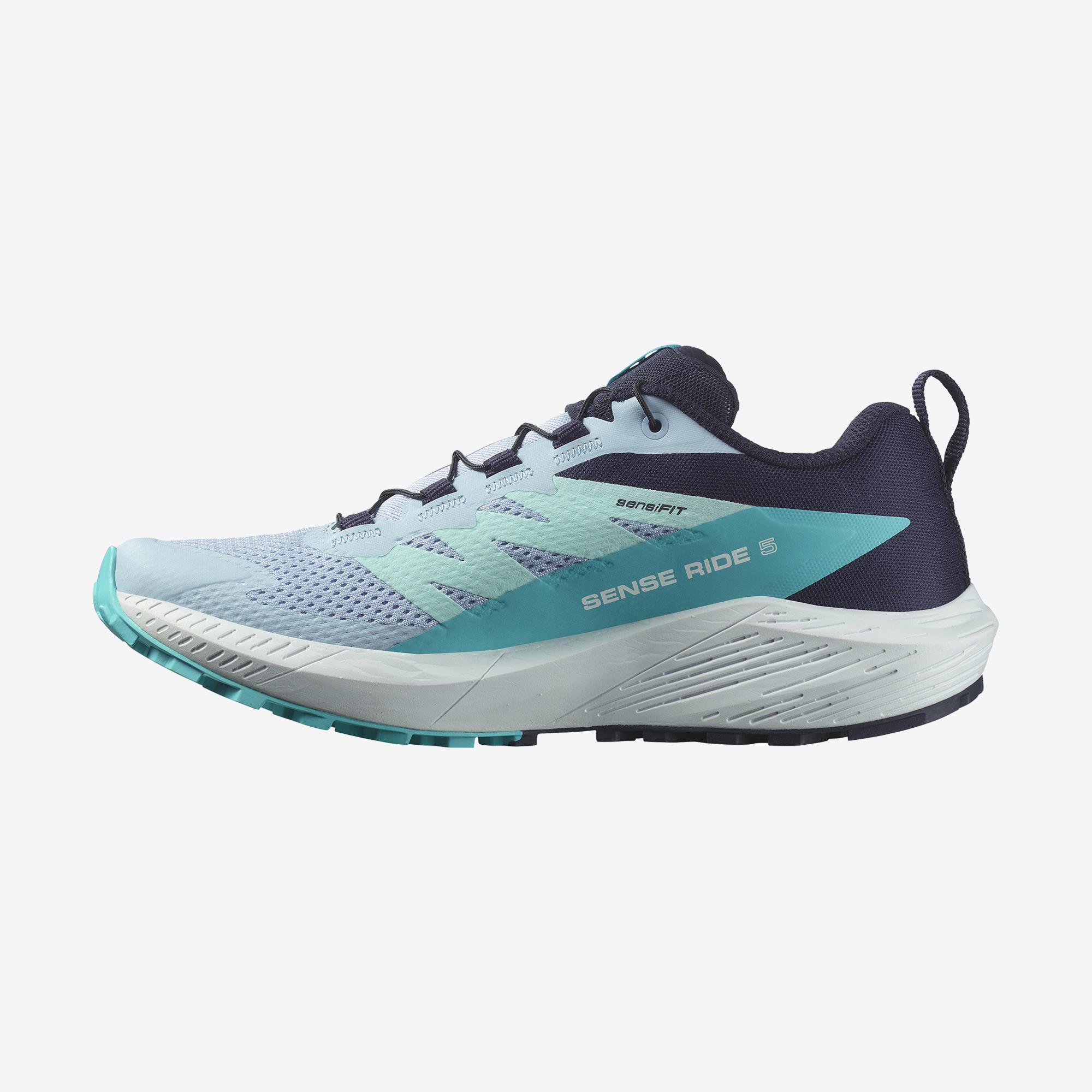 Salomon Sense Ride 5 Kadın Koşu Ayakkabısı - L47808700 - Mavi - L47458900 - image 3