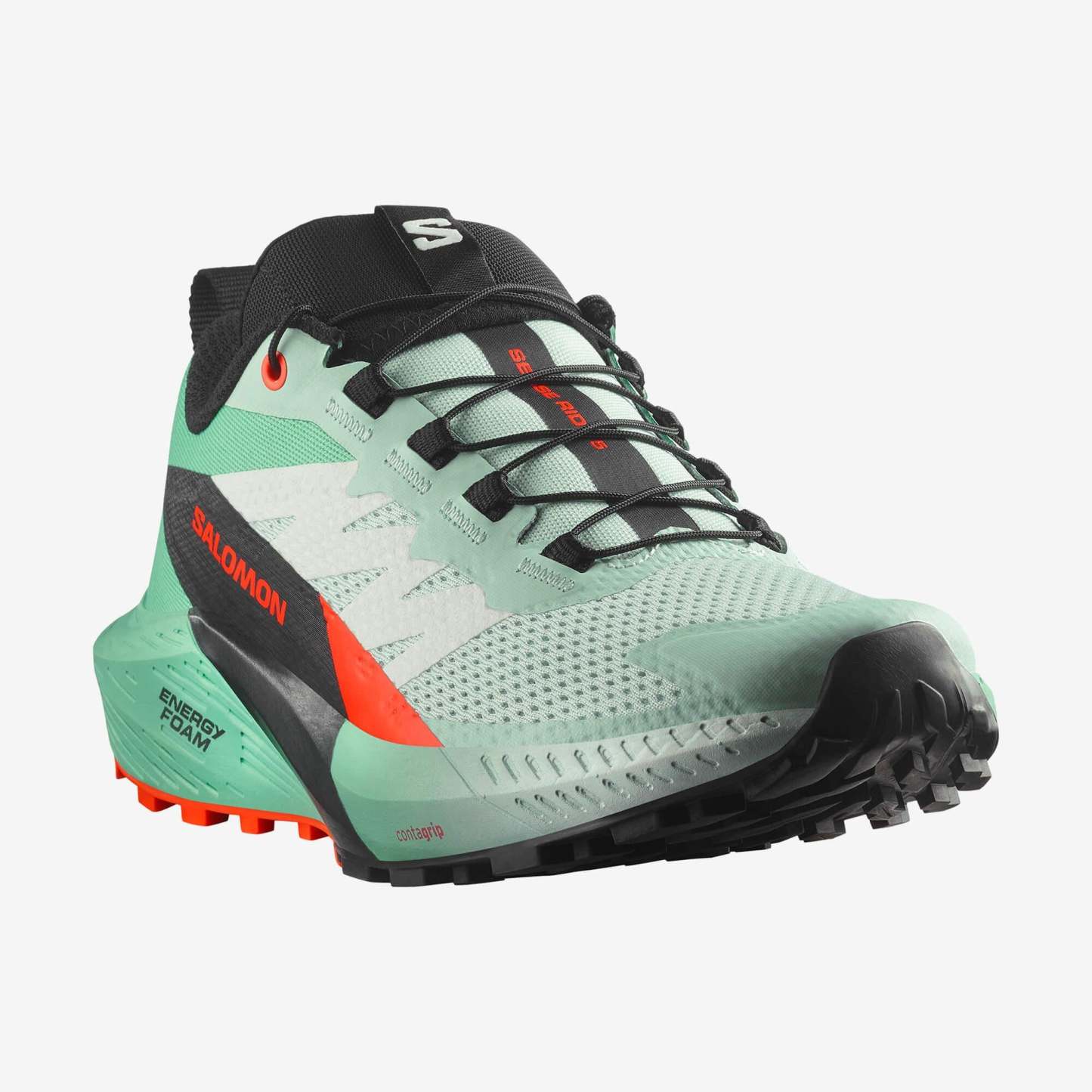 Salomon Sense Ride 5 Kadın Koşu Ayakkabısı - Yeşil - Yeşil - L47698300 - image 5
