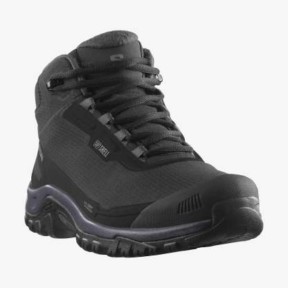 Salomon SHELTER WATERPROOF Kadın Outdoor Botu Plum Kitten L47855200 - Kadın Outdoor Botu Black - L47855000 - image 4