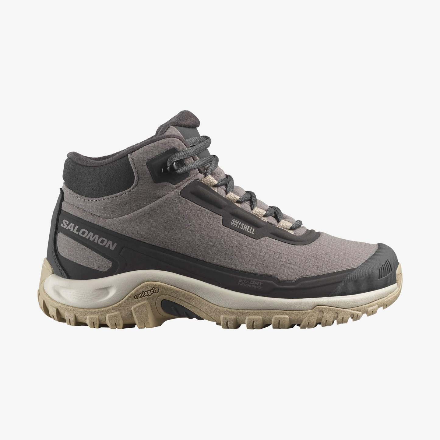 Salomon SHELTER WATERPROOF Kadın Outdoor Botu Black L47855000 - Kadın Outdoor Botu Plum Kitten - L47855200 - image 1