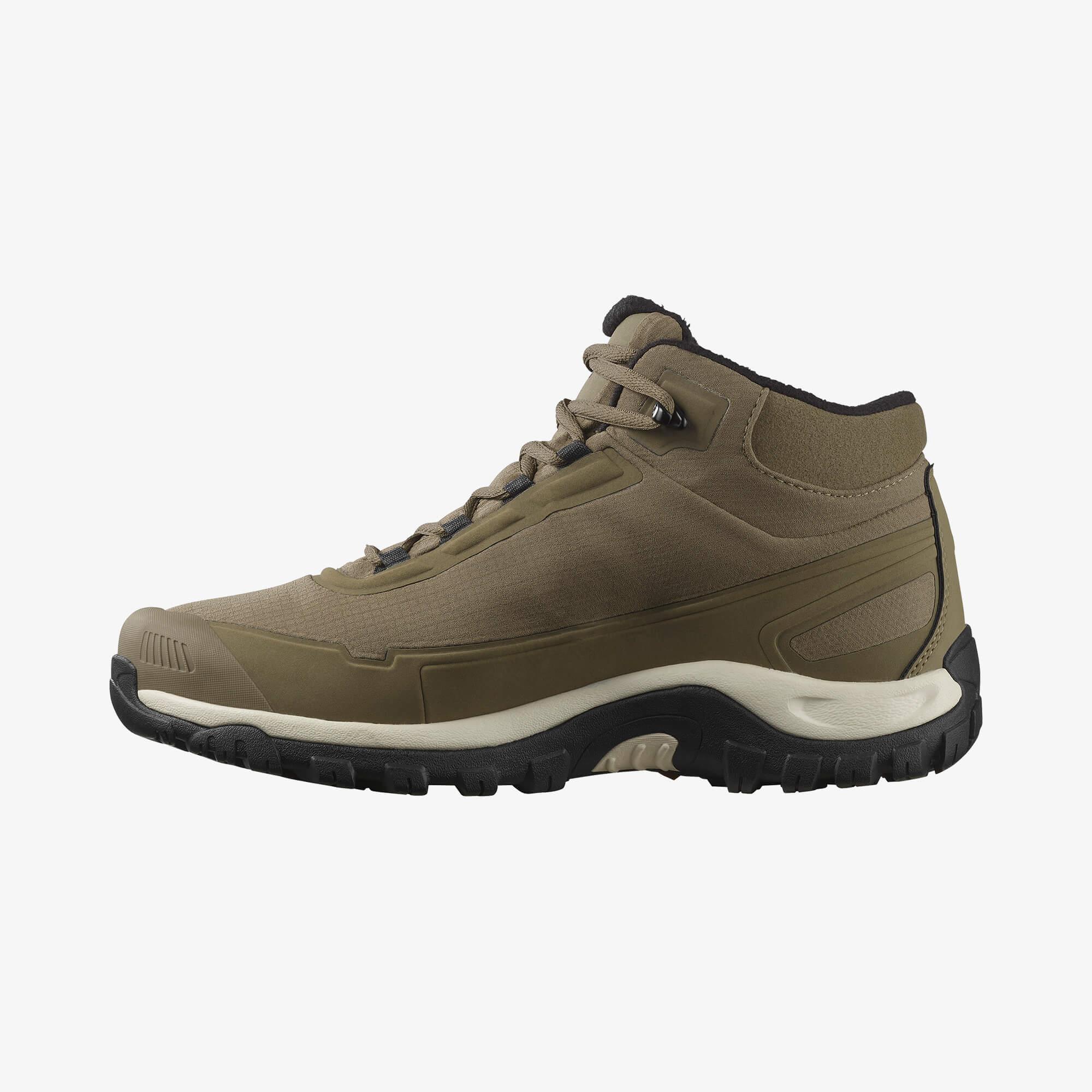 Salomon SHELTER WATERPROOF Erkek Outdoor Botu Black L47854200 - Erkek Outdoor Botu Stone Gray - L47974000 - image 3