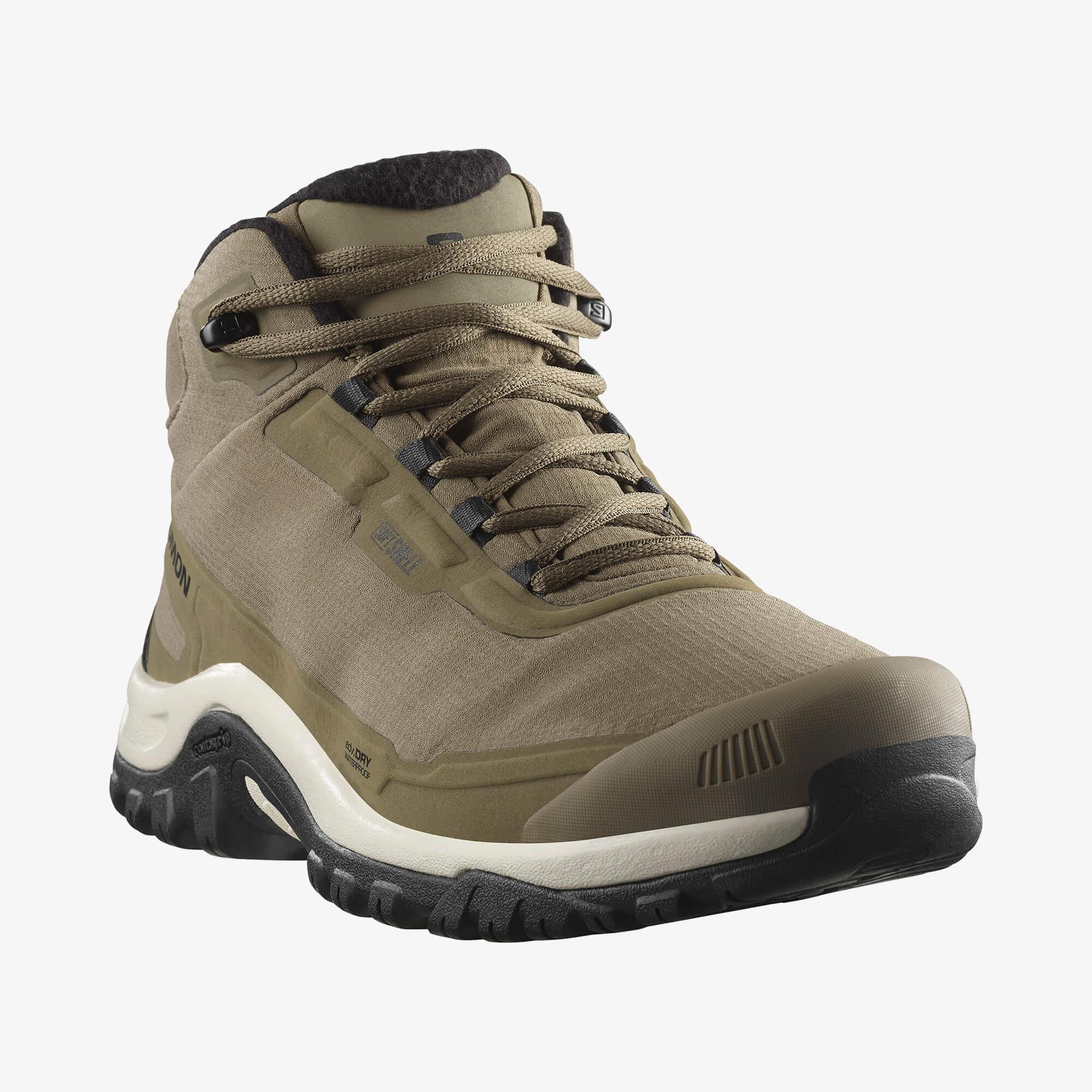 Salomon SHELTER WATERPROOF Erkek Outdoor Botu Stone Gray L47974000 - Erkek Outdoor Botu Stone Gray - L47974000 - image 4