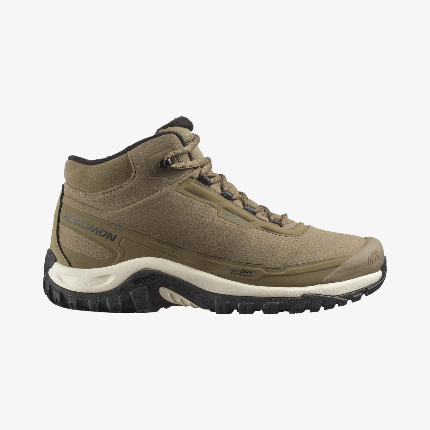 Salomon SHELTER WATERPROOF Erkek Outdoor Botu Black L47854200 - Erkek Outdoor Botu Stone Gray - L47974000 - image 1